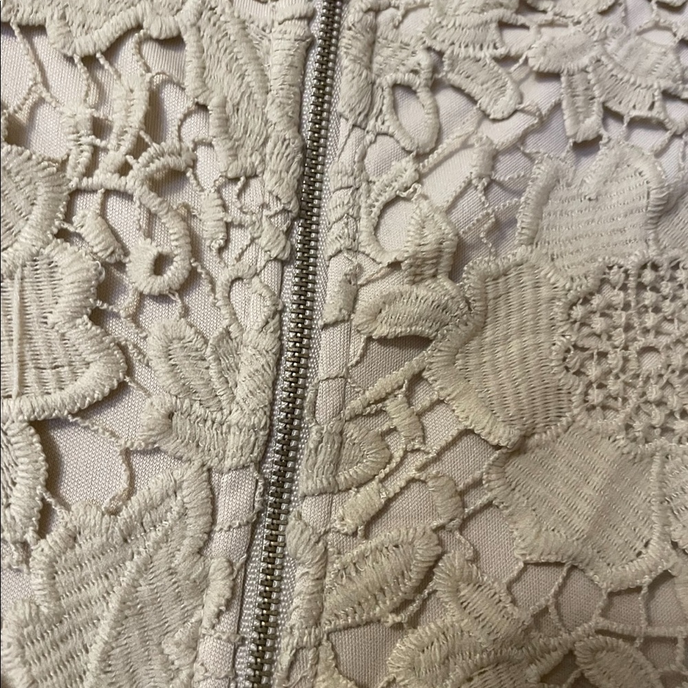 - BCI COTTON COCKTAIL DRESS SIZE 14 LACE - Picture 3 of 7